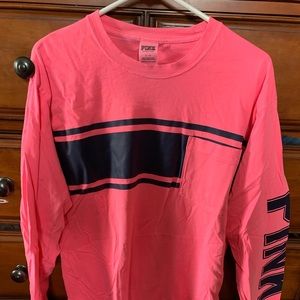 Vs pink longsleeve shirt